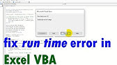 Vba Run-Time Error '91' Object-Variable Or With Block Variable Not Set -  Youtube
