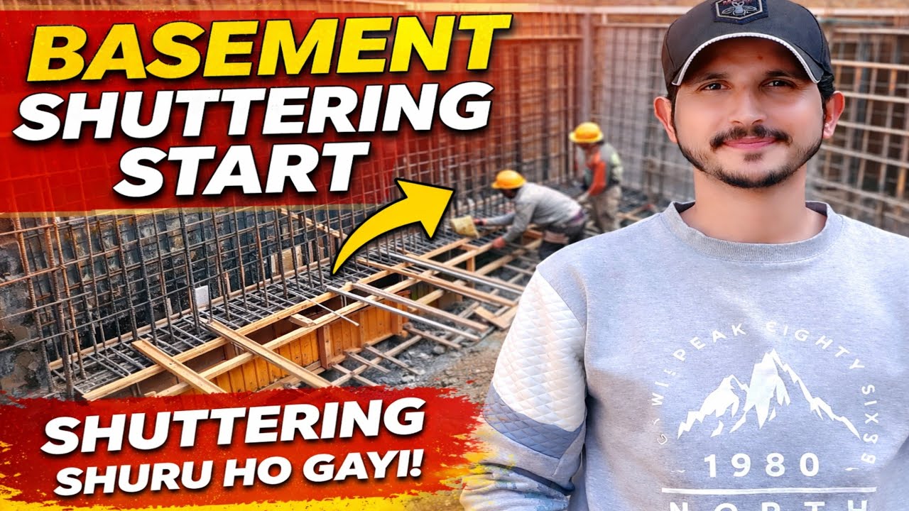 Basement Ceiling Shuttering Begins | Full Construction Update