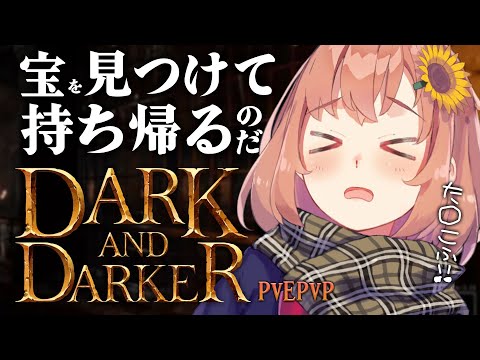 【Dark and Darker】中世たる〇ふ！？ソロモード触ってみるぞ！【本間ひまわり/にじさんじ】