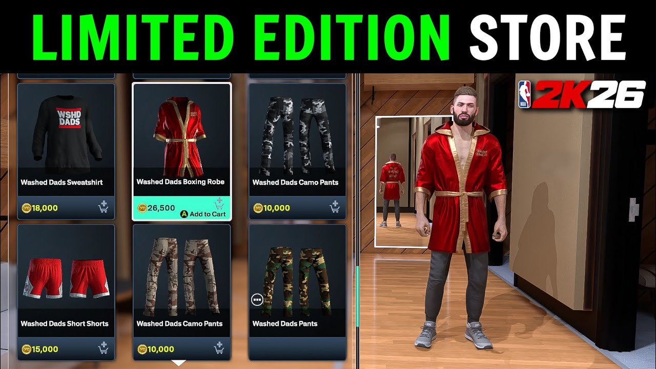 NBA 2K26: Where to Find Limited Edition Store in The City (Park ...