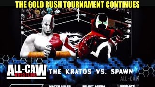 Spawn vs Kratos - Gold Rush Round 1 - All-CAW Wrestling (Season 6 Ep 31)