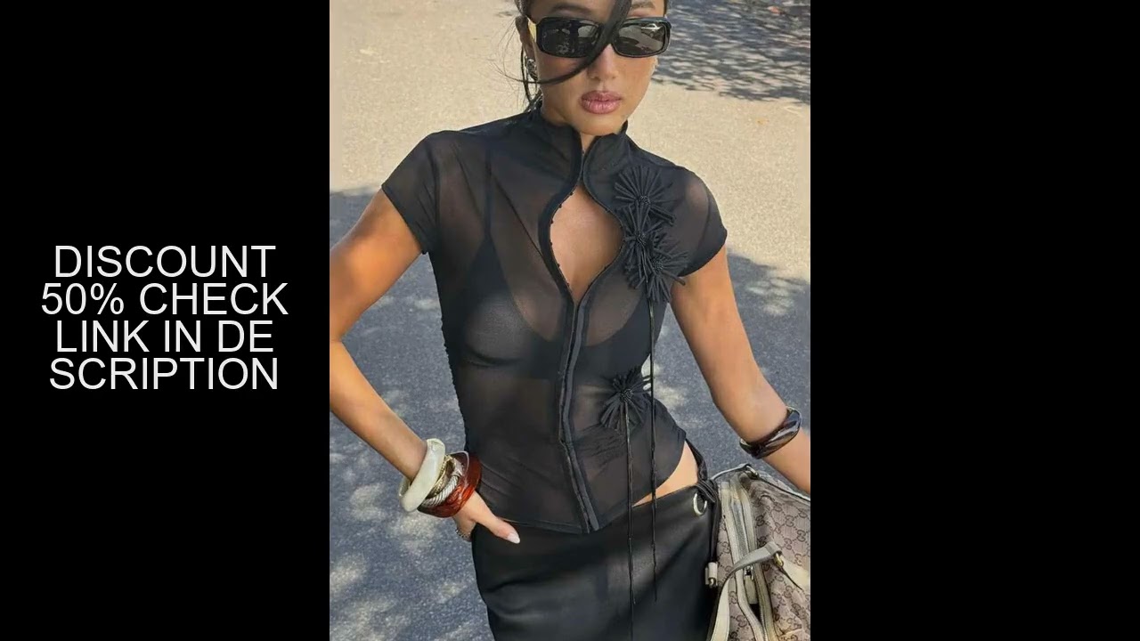 Weird Puss Tassel Applique Crop Tops Women Single-Breasted Half-High Neck Tassel Midnight Hottie Ver