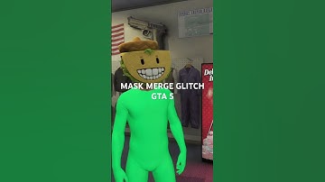 GTA 5 mask merge glitch, EASY! #gaming #gtaonline #games #educational #glitch