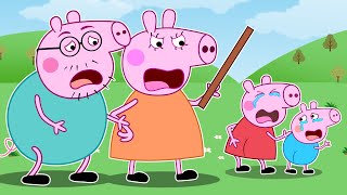 Mummy Pig and Daddy Pig Don't Love Me ! | Peppa Pig Funny Animation