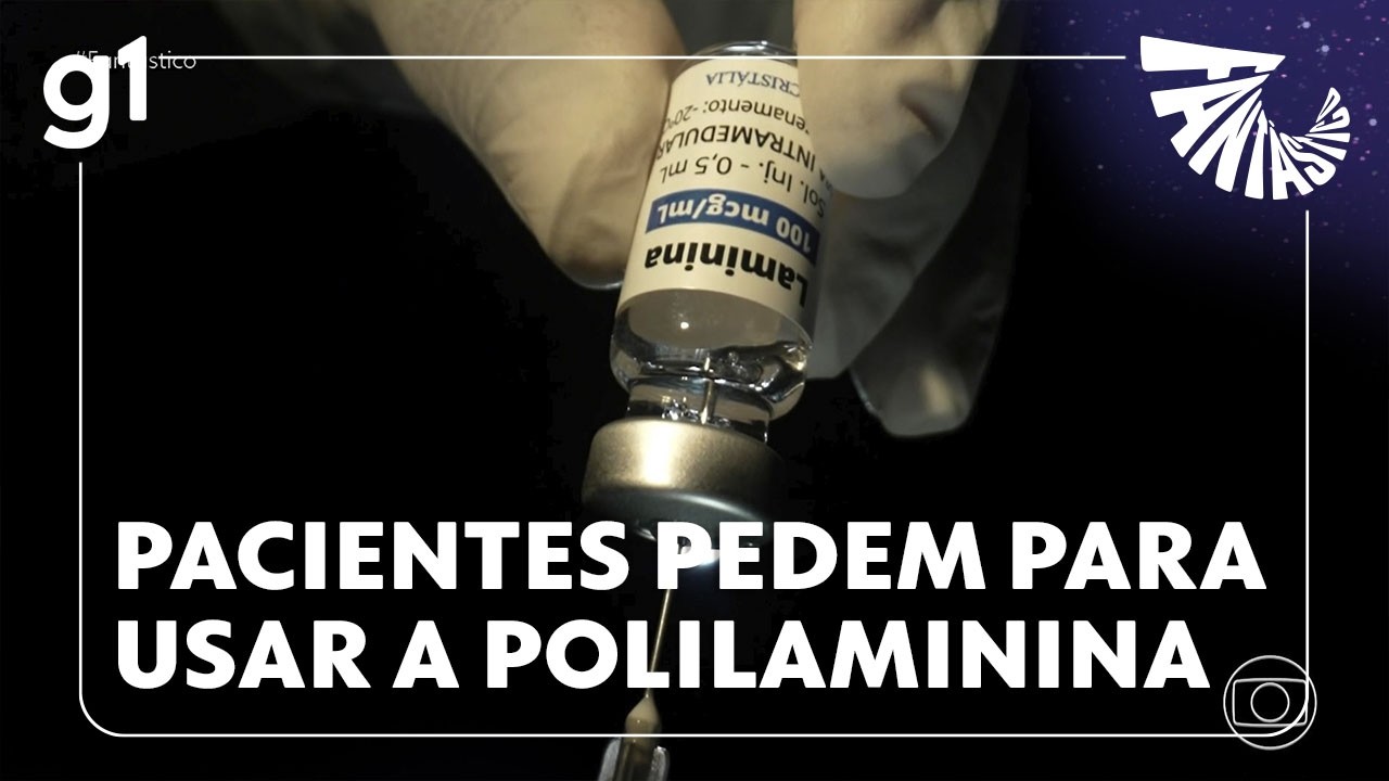 Fantástico: Pacientes com lesão medular entram na Justiça para participar de testes com polilaminina