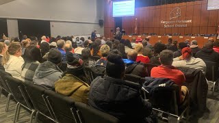 Parents pack Ferguson-Florissant School District for meeting on school violence