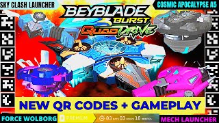 10.4GET PREMIUM BEYSTADIUMS,LAUNCHERS IN BEYBLADE BURST APP |Hasbro Beyblade QR CODES