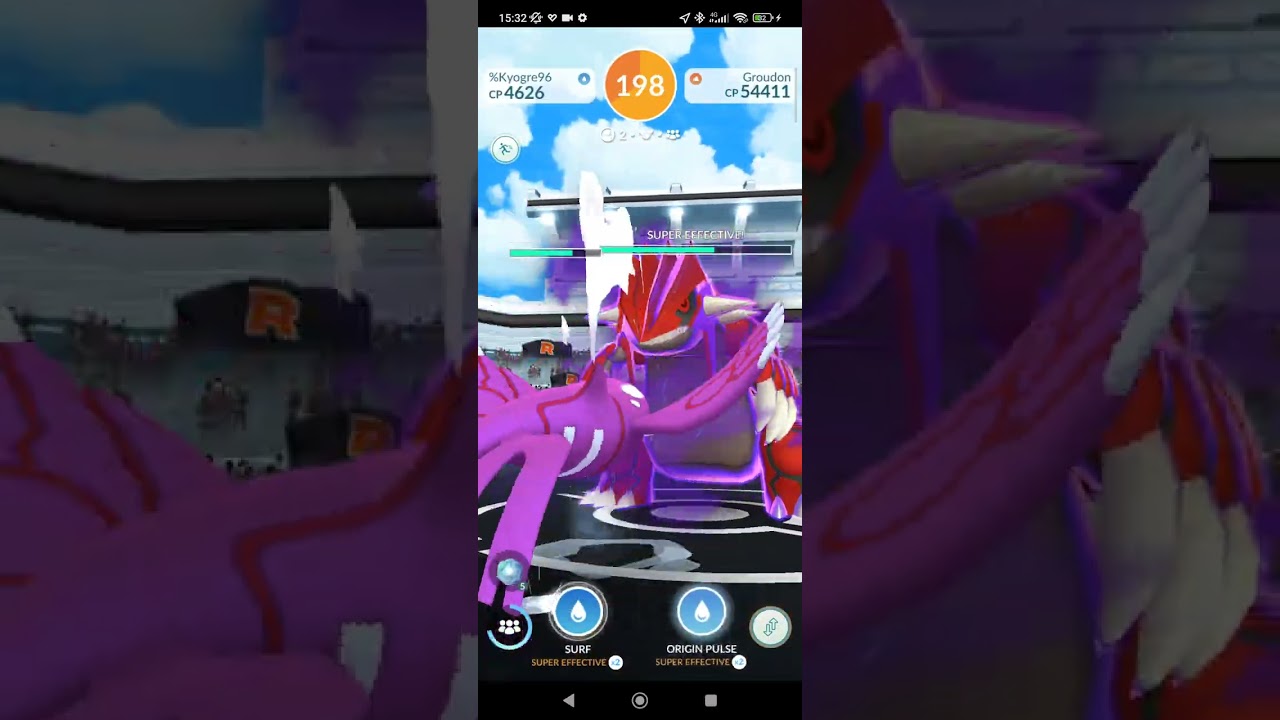 Shadow Groudon Duo (Party Power & Gems)
