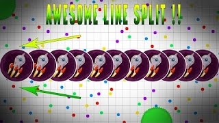 LONGEST LINESPLIT!!, Agario gameplay (ft Alt Genisis)