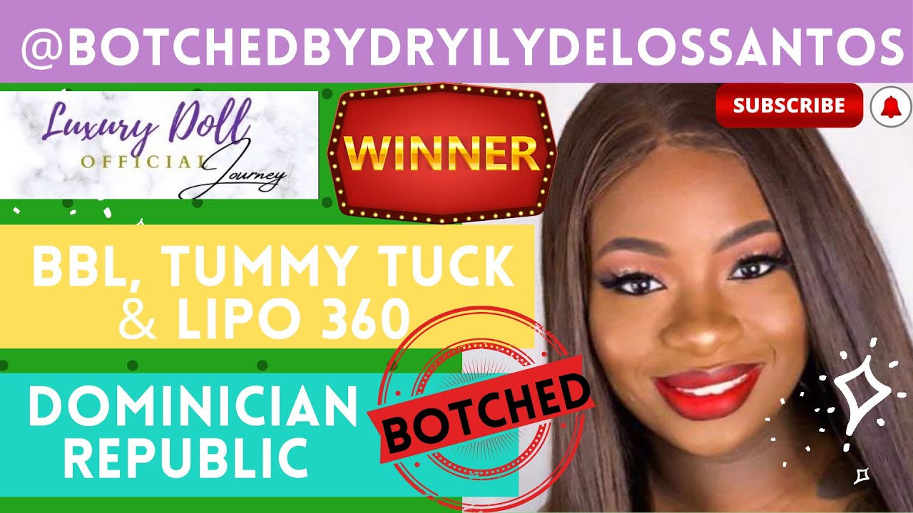 PLASTIC SURGERY IN DOMINICAN REPUBLIC DR. YILY DE LOS SANTOS HIDING A BOTCHED TUMMY TUCK, BBL