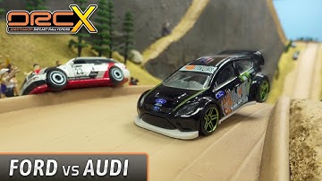 "This has Never happened" Diecast Rally Racing FORD vs AUDI