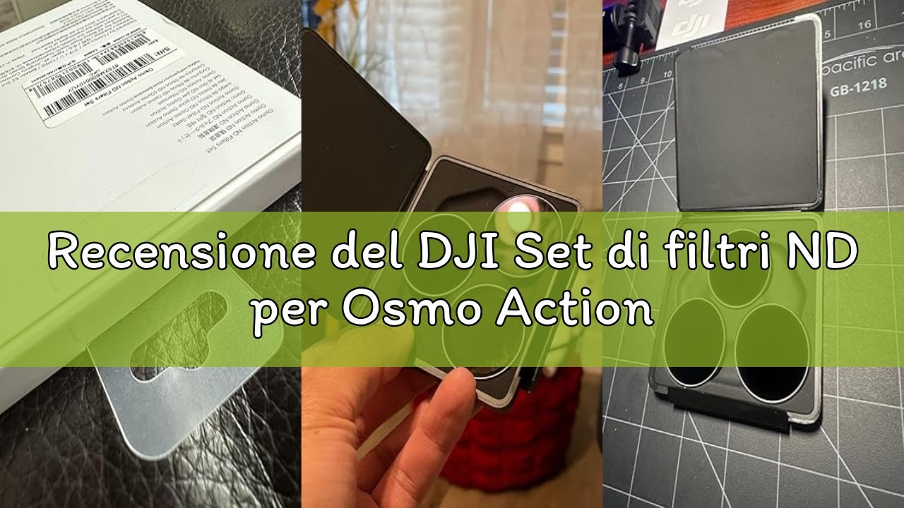 Set di filtri ND-PL (8/16/32/64) per DJI Osmo Action 3 Set di filtri ND-PL (8/16/32/64) per DJI Osmo Action 3