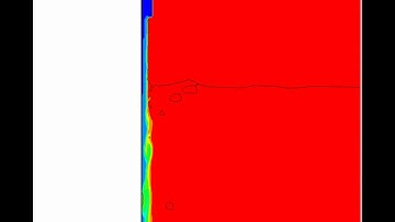 Two-phase flow jet with heat transfer