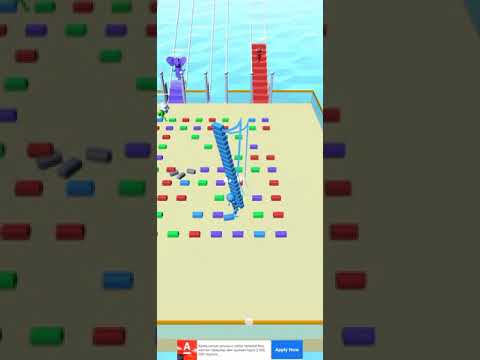Bridge Race Прохождение уровней, ЭТО ОЧЕНЬ СЛОЖНО ??