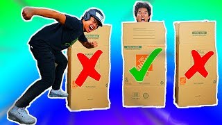 DONT Tackle The Person In The Mystery Box!  (ft. @snackmarlin)