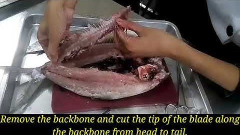 Easy Steps in Deboning Milkfish