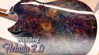 Ep 21 - Make a Modern Multi-Scale Electro Acoustic Guitar - Nearing the Finish Line