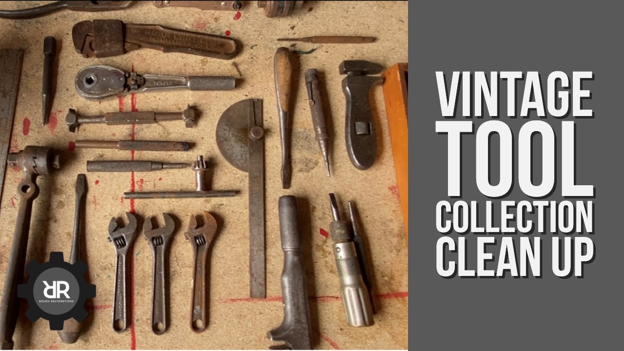 Vintage Tool Restoration Cleaning and Waxing YouTube
