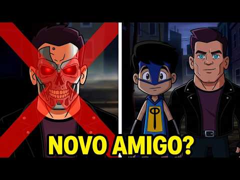 The TERMINATOR helps Captain Nail?? | Superhero Cartoon in English