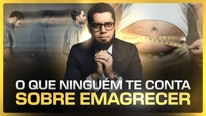 O QUE NINGUÉM TE CONTA SOBRE EMAGRECER