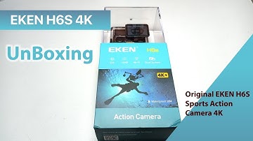 Unboxing Original EKEN H6S Sports Action Camera 4K