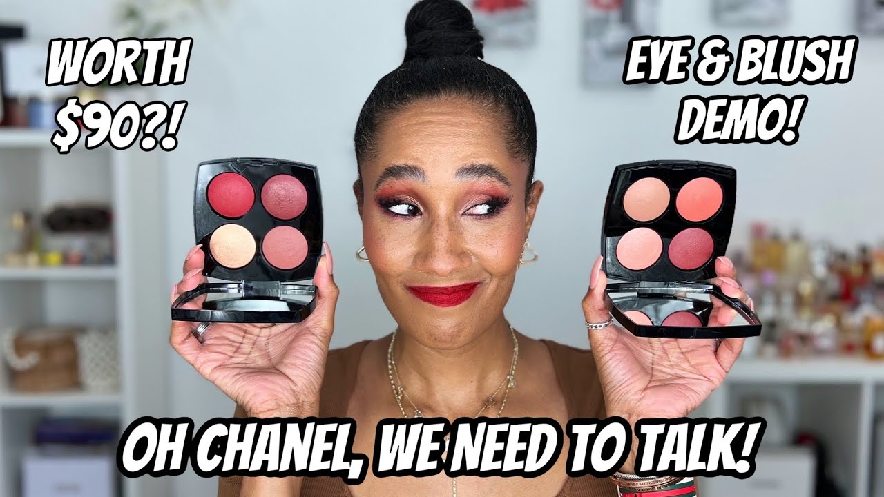 Chanel Les 4 Rouges Yeux Joues Eyeshadow and Blush Palettes