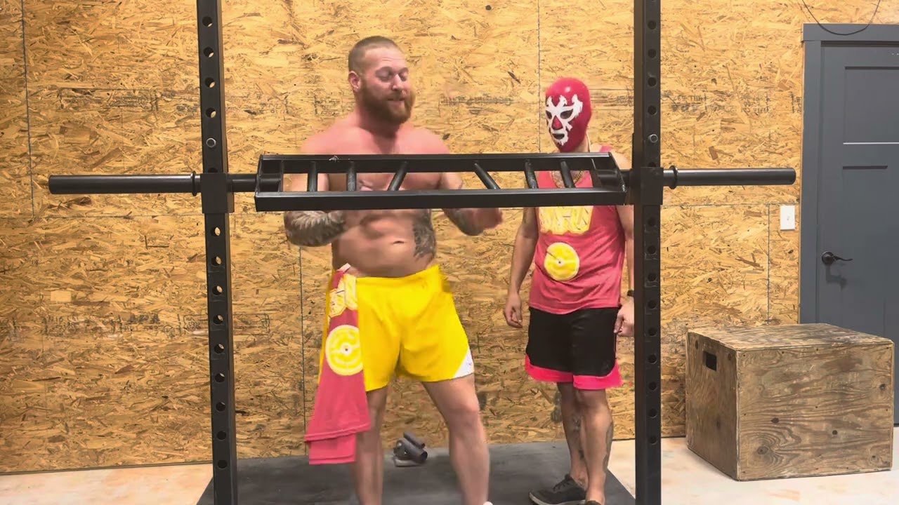 Cuatro’s first pump￼ at Body Guy University