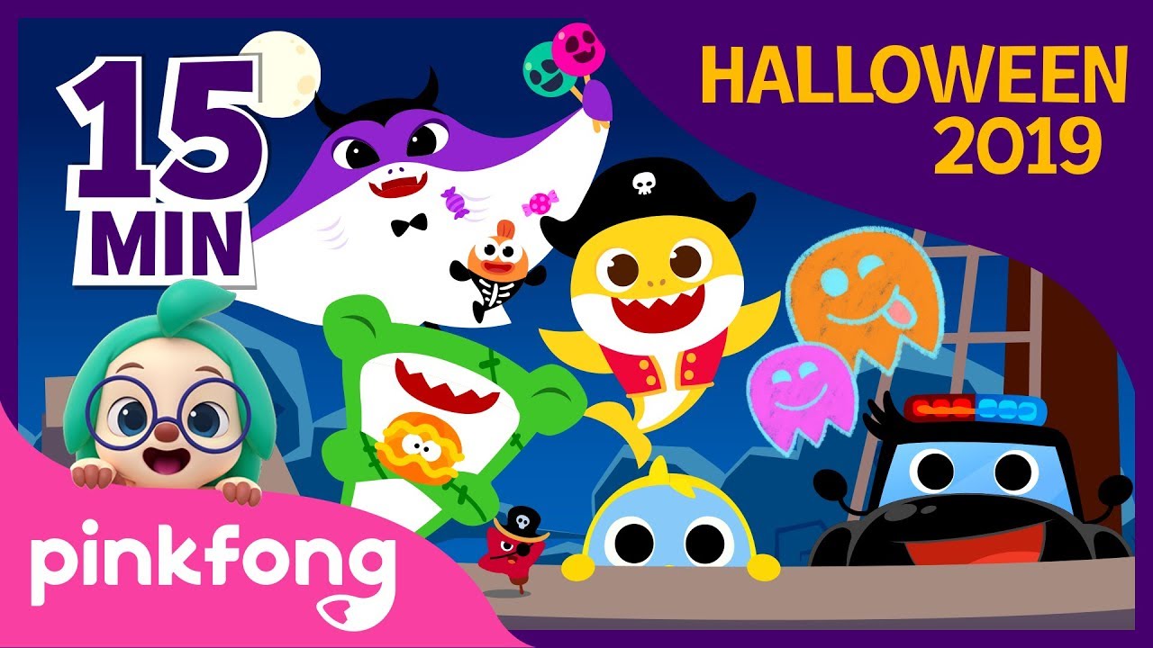 Halloween Baby Shark and more | +Compilation | Halloween Songs | Pinkfong Songs for Children