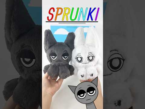 스프런키 ‘그레이’ <strong>20cm</strong> 솜인형 만들기 #sprunki #gray #diy #shorts