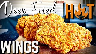 Deep Fried Hot Wings | Extra Crispy and Delicious! by Wishing Well BBQ 159 views 1 year ago 6 minutes, 44 seconds