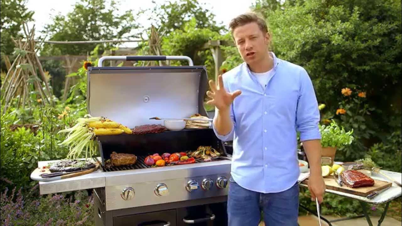 Jamie Oliver on preventing burnt BBQ food YouTube