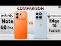 Infinix Note 60 Pro vs Motorola Edge 70 Fusion: Which is the Ultimate Phone Under 30000?**👀