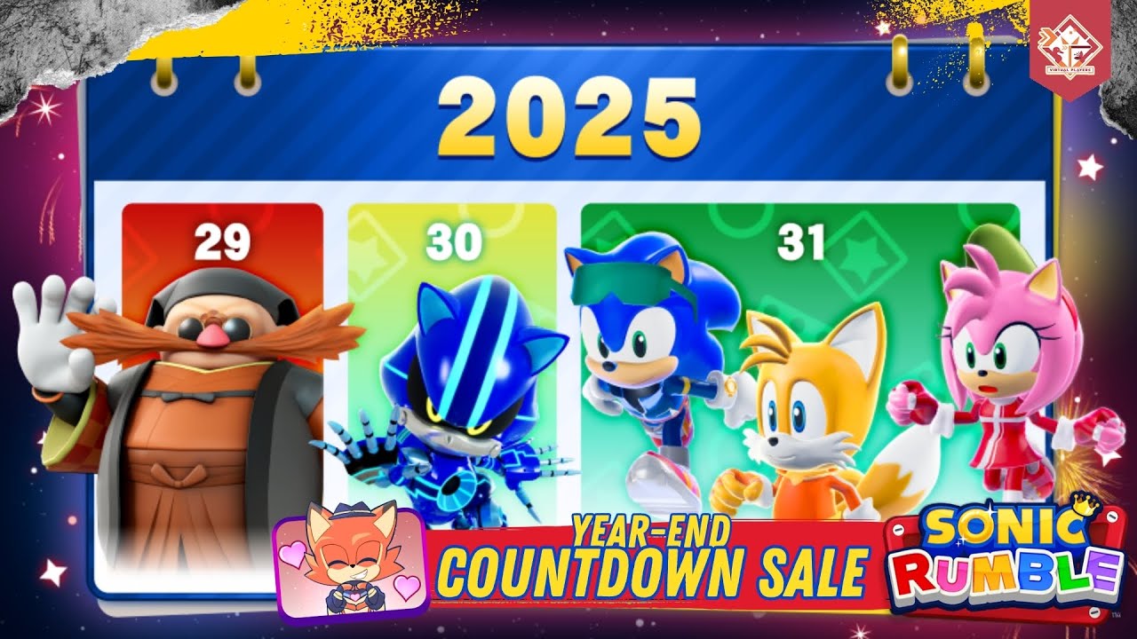 SONIC RUMBLE - Year-End Countdown Sale Part 2 | Use Code: hazcofox [ Hazco Fox I VPlayers ]
