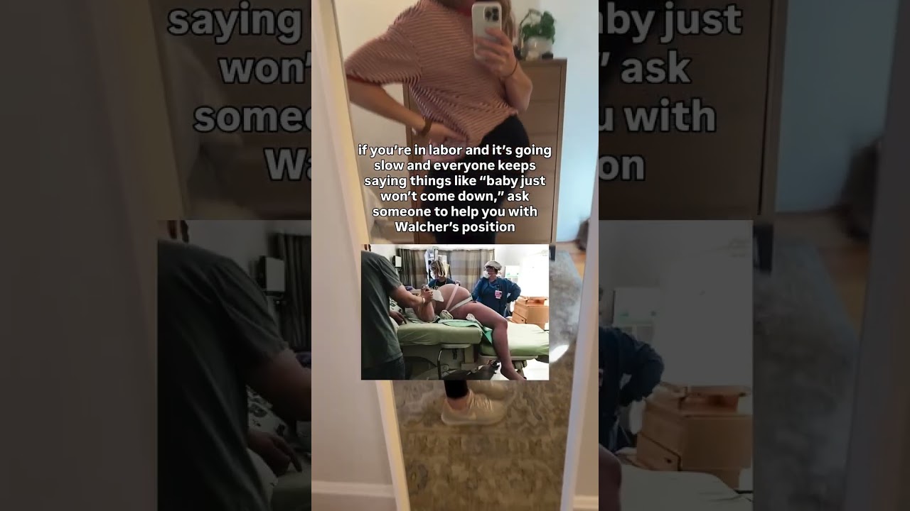 Why This Position Works during Birth - Walcher's Position 