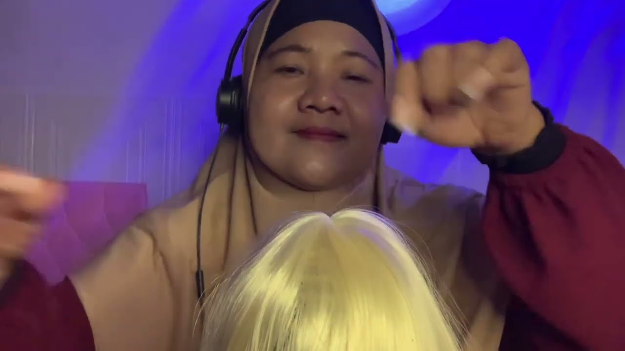 ASMR Cabut Rambut, Sisir Rambut, dan Garuk Sangat Rilex (no talking)