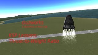[Tutorial]KSP Lessons 01 - Thrust-to-Weight-Ratio - Guzworks
