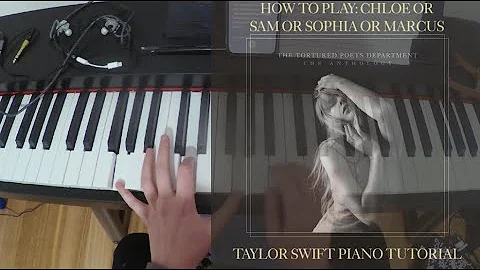 How to Play: Chloe or Sam or Sophia or Marcus - Taylor Swift (piano tutorial)