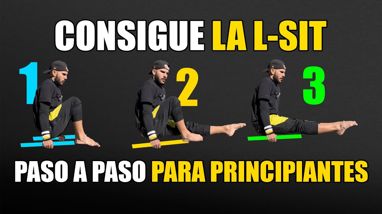 ⚡️APRENDE L-SIT MUY FACIL⚡️ Truco Calistenia para PRINCIPIANTES 🦅📈