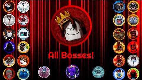 Roblox: 💪Mega Noob Simulator💪 - All Bosses!