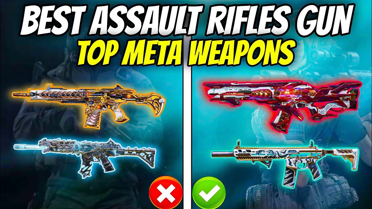Top 5 Best Assault Rifles In Cod Mobile 2025 | No Recoil Meta Guns ...
