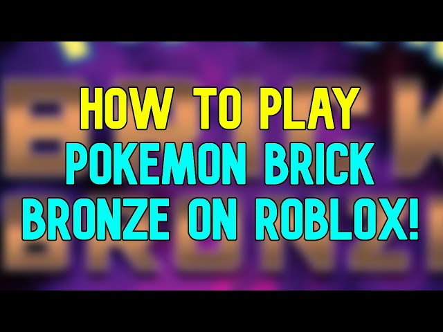 Working* How to PLAY Pokemon Brick Bronze In 2023! (Roblox) 