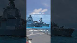 Kri Brawijaya 320 U0026 Kri John Lie 358  tnial kri navy tniangkatanlaut warships kapalperang
