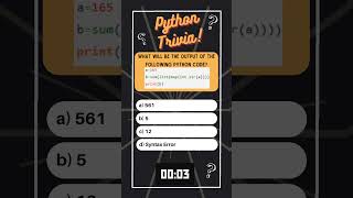 Python Trivia   List 69 #coding #python #techcommunity #shorts #trending #viral #datascience
