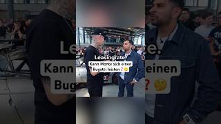 Kann Montanablack sich einen Bugatti leisten #omidmouazze...