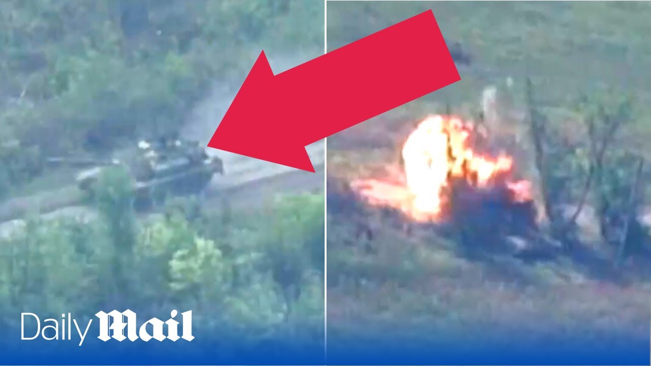 Ukraine destroyed Russia’s $4 million T-90M tank with $500 suicide drones near Bakhmut