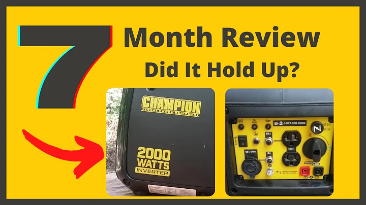 Unleash the Power: 7 Month Champion Generator Review