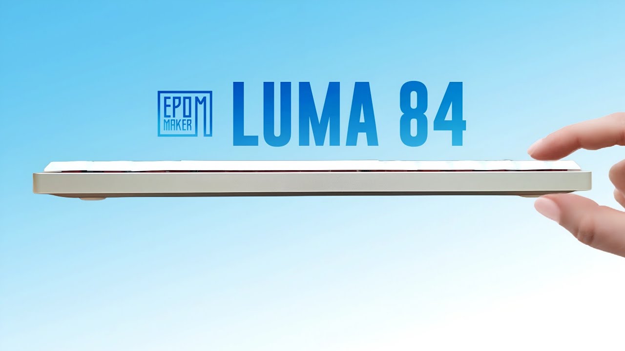 İNCE ve PREMİUM Low Profil Mekanik Klavye! Epomaker Luma 84 