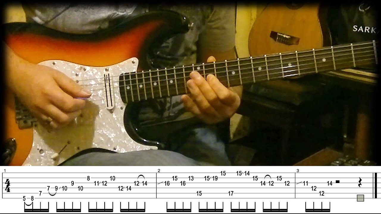 Fusion Licks Guitar Lesson - with tabs (EJ.3) - YouTube