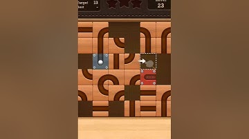 Roll the Ball slide puzzle Moving J Pack Level 23 Solution