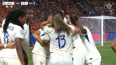 Netherlands W vs France W 2-5 Sandie Toletti, Delphine, Sakina goals earn win | UEFA Women's EURO